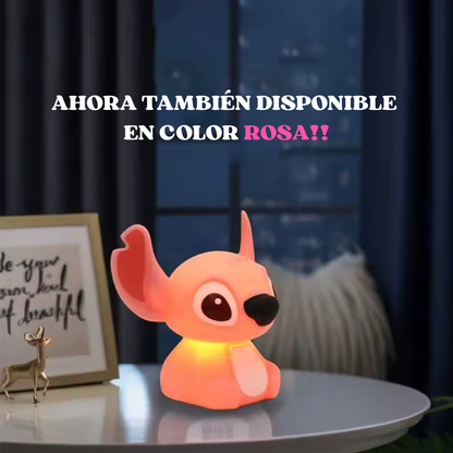 Lámparita Stitch de silicona ¡Ilumina tus noches con Magia y Diversión!