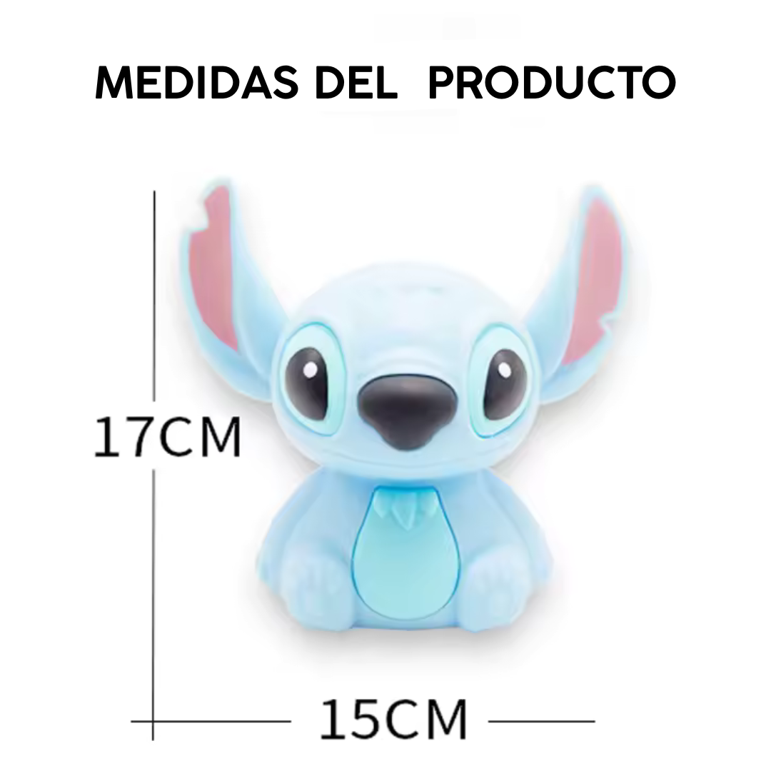 Lámparita Stitch de silicona ¡Ilumina tus noches con Magia y Diversión!